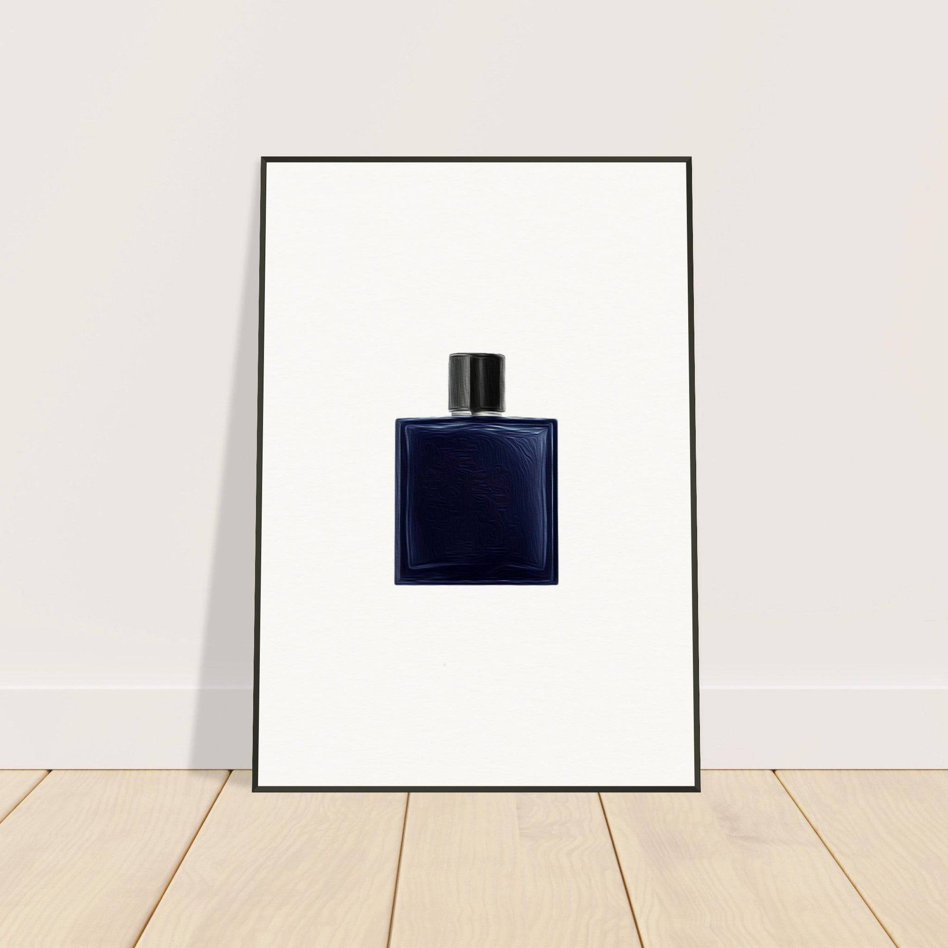 OG Blue Metal Framed Poster - Chaos Fragrances