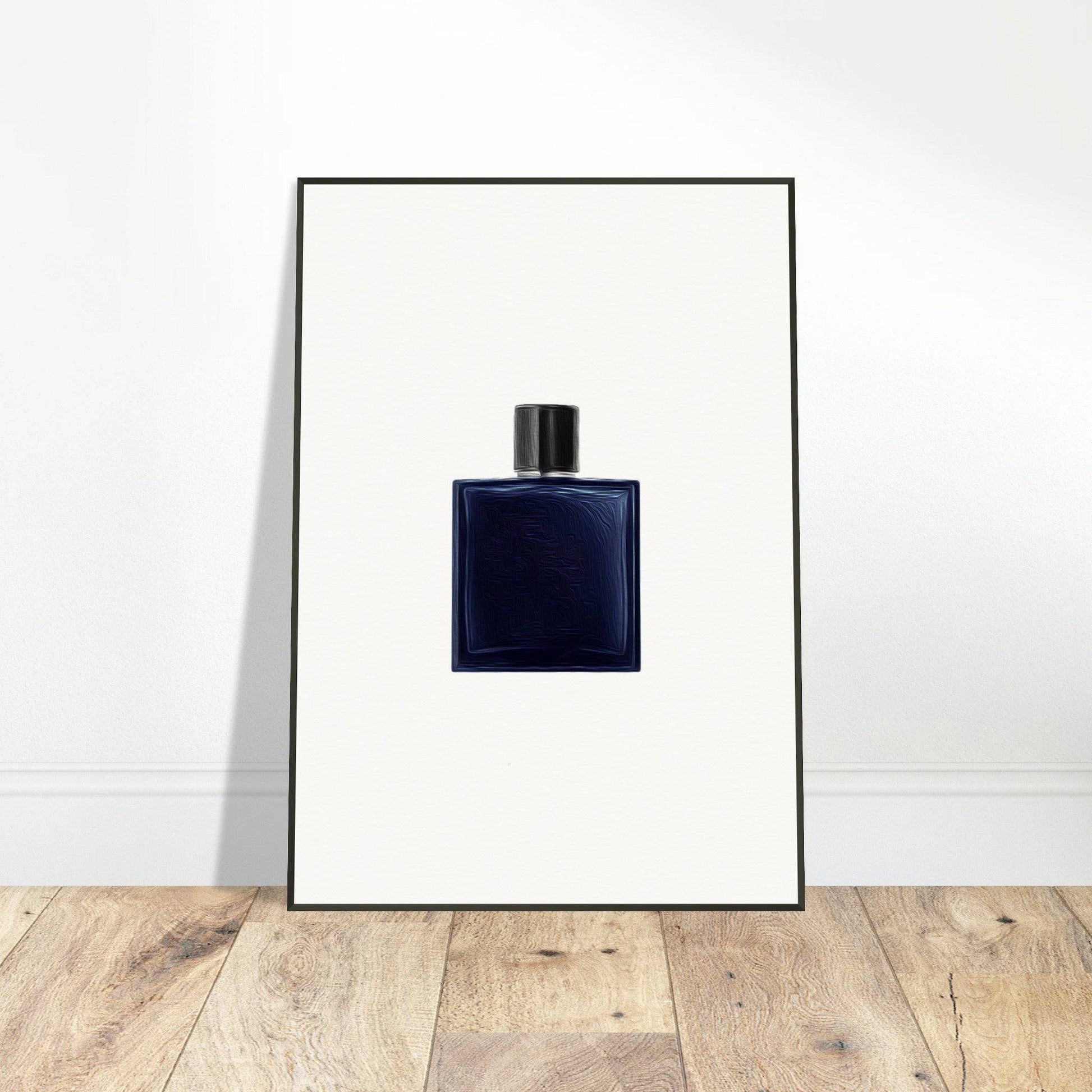 OG Blue Metal Framed Poster - Chaos Fragrances