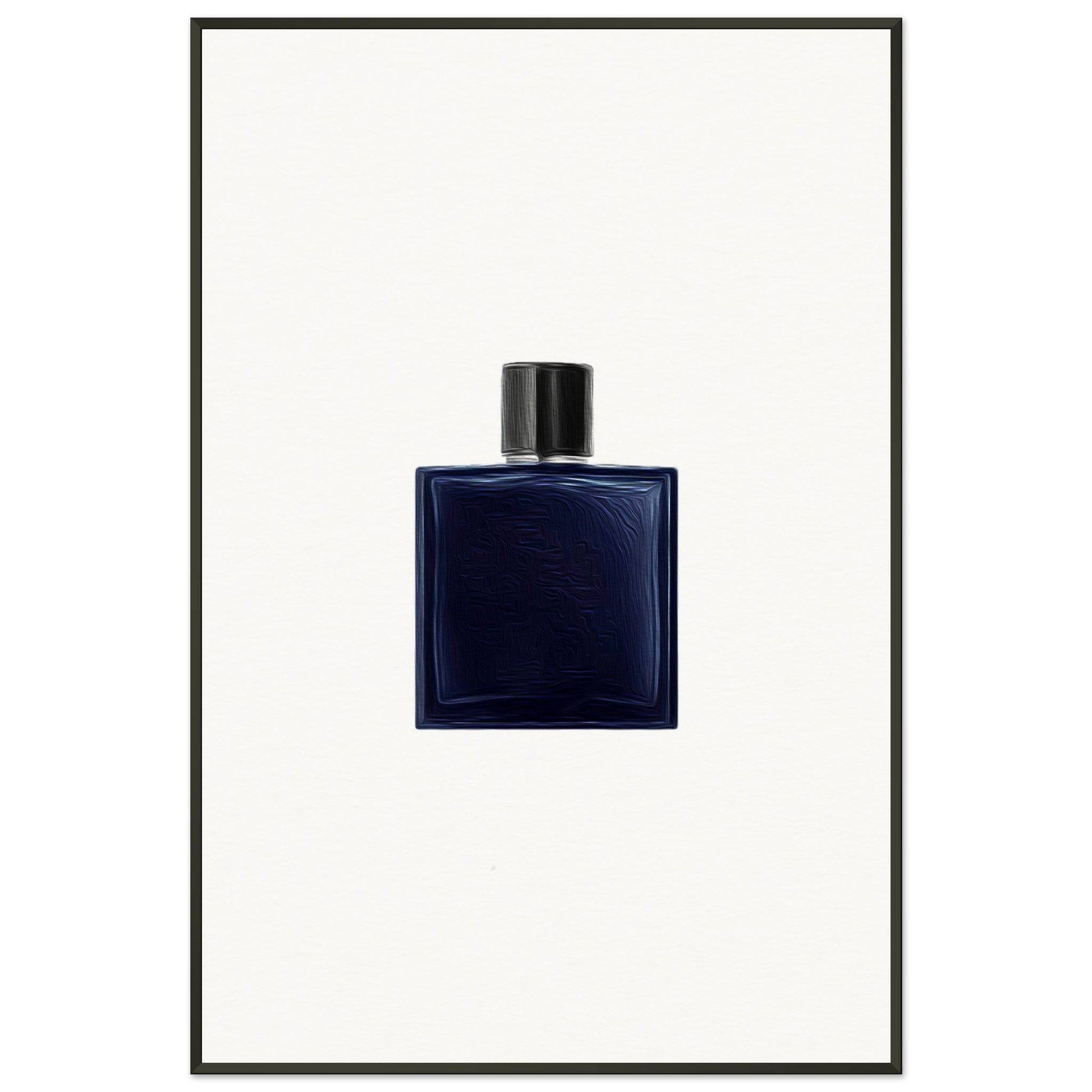 OG Blue Metal Framed Poster - Chaos Fragrances