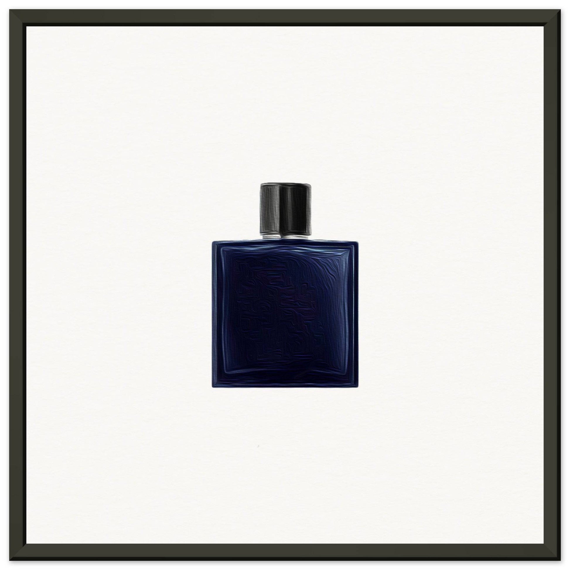 OG Blue Metal Framed Poster - Chaos Fragrances