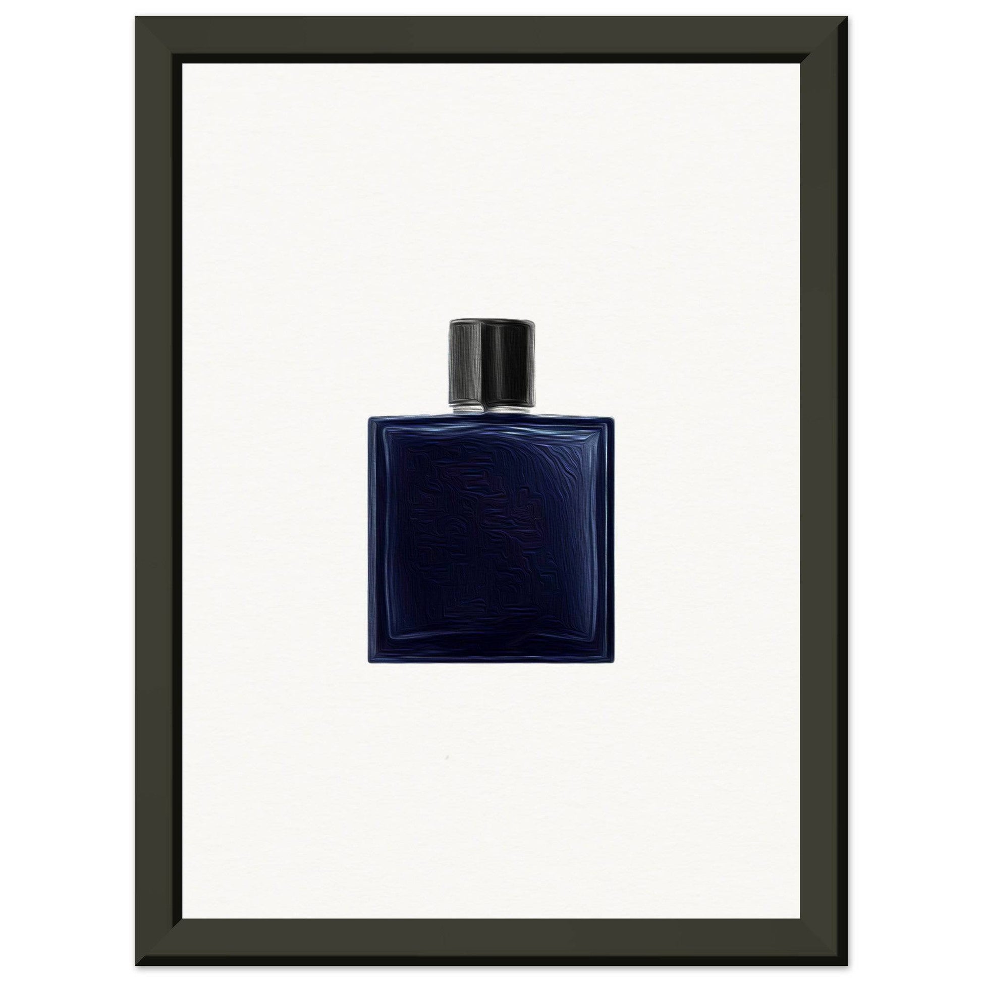 OG Blue Metal Framed Poster - Chaos Fragrances