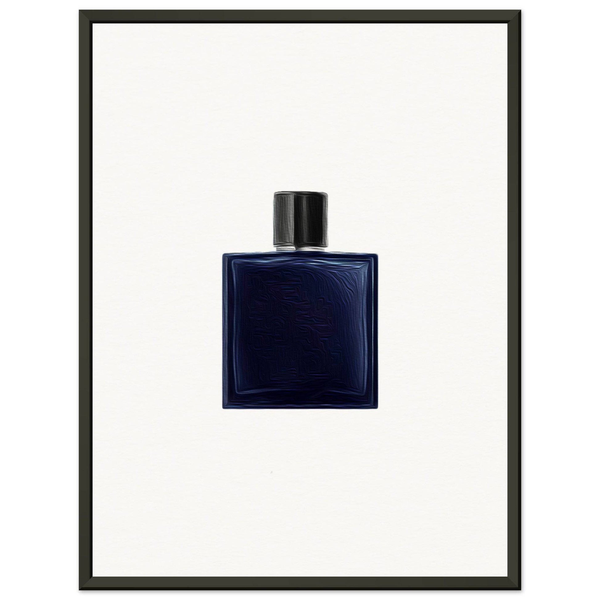 OG Blue Metal Framed Poster - Chaos Fragrances