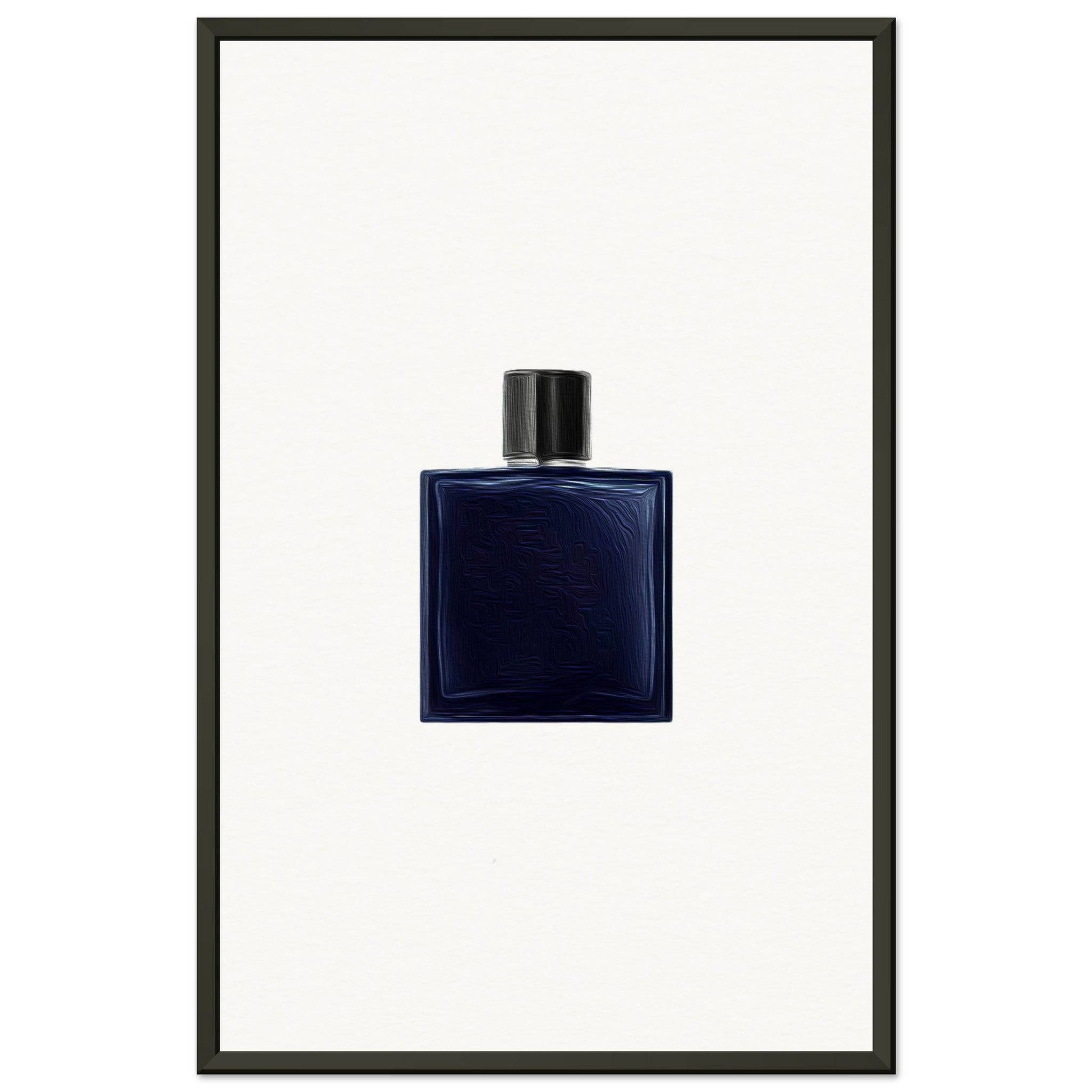 OG Blue Metal Framed Poster - Chaos Fragrances