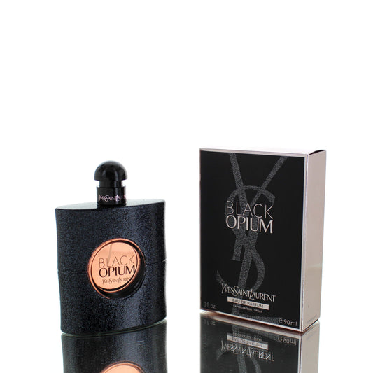 Yves Saint Laurent Black Opium Eau de Parfum with five ranked coffee, vanilla, white-floral, cherry, and caramel fragrance alternatives