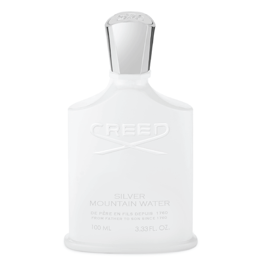 Creed Silver Mountain Water with ranked fresh citrus, tea, and musk clones and alternatives