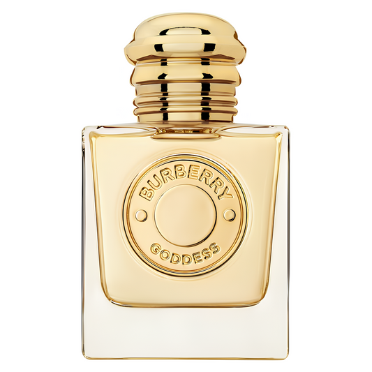 Burberry Goddess with ranked lavender, vanilla, praline, jasmine, and amber perfume alternatives