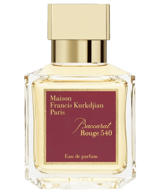 Baccarat Rouge 540 with ranked fragrance alternatives