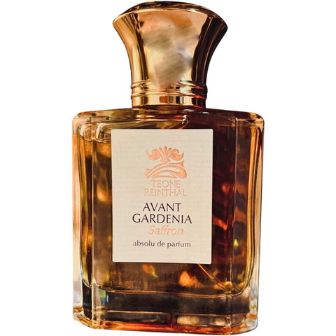 Teone Reinthal Natural Perfume Avant Gardenia Saffron fragrance bottle