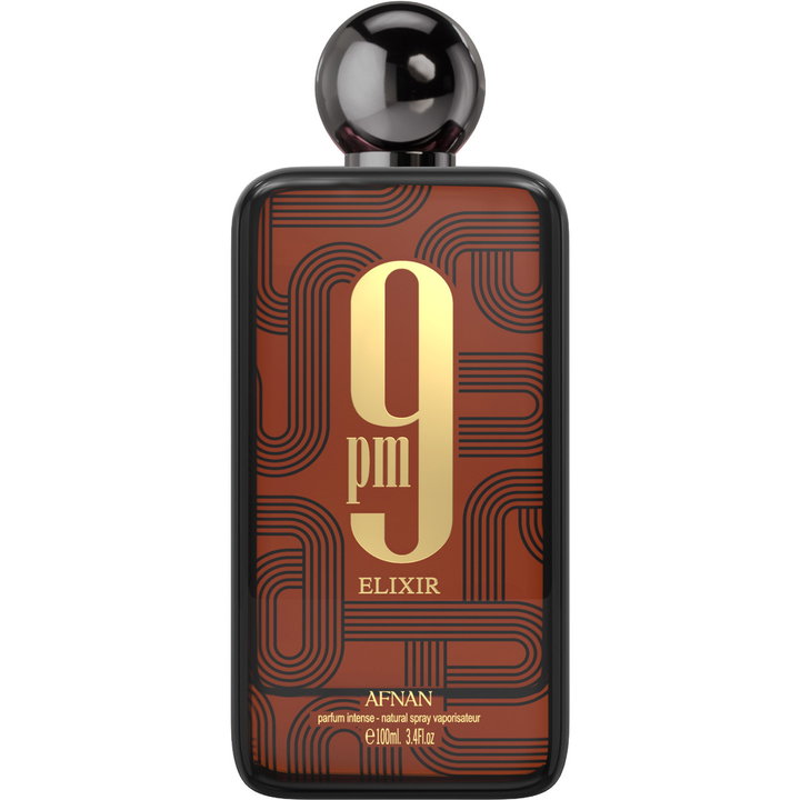 Afnan Perfumes 9pm Elixir fragrance bottle
