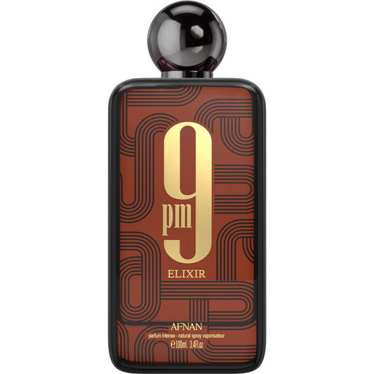 Afnan Perfumes 9pm Elixir fragrance bottle