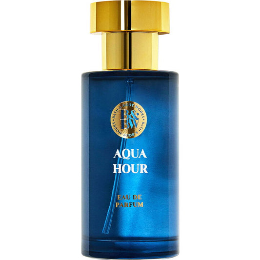 Bath & Body Works Aqua Hour (Eau de Parfum) fragrance bottle