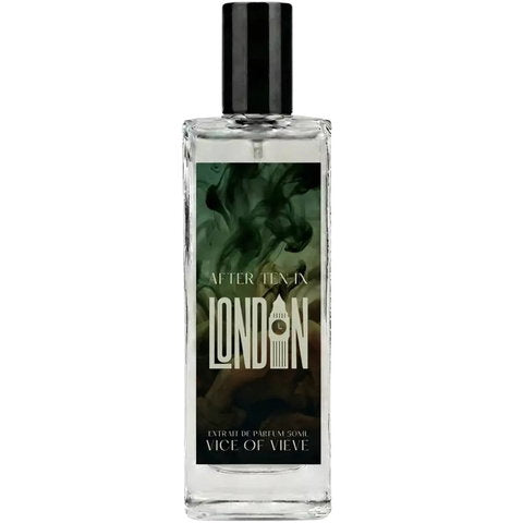 Vice of Vieve After Ten in London fragrance bottle