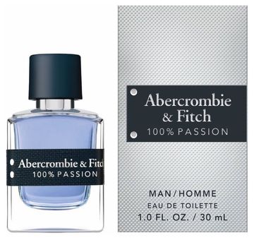 Abercrombie & Fitch 100% Passion Man fragrance bottle