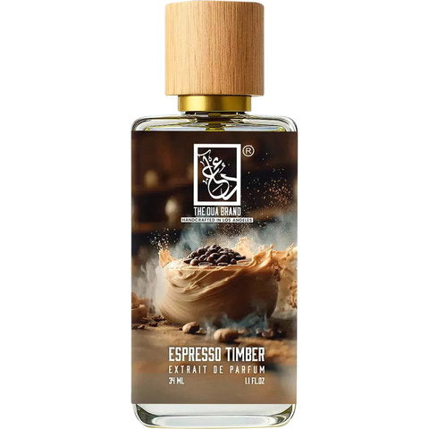 The Dua Brand Espresso Timber fragrance bottle