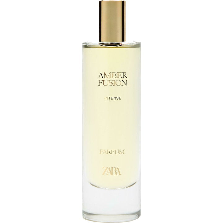 Zara Amber Fusion Intense fragrance bottle