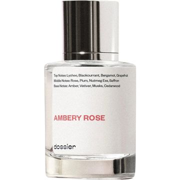 Dossier Ambery Rose fragrance bottle