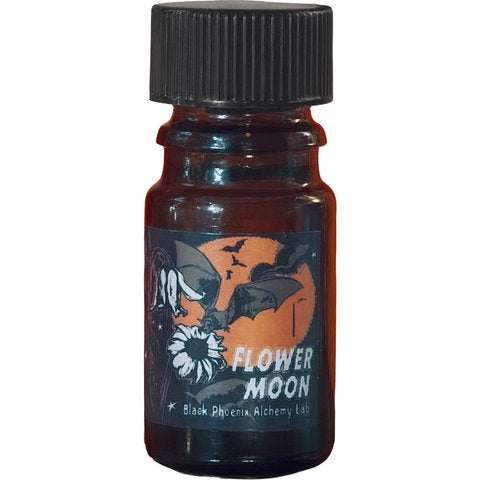 Black Phoenix Alchemy Lab Flower Moon 2026 fragrance bottle