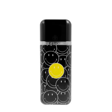 212 Vip Black Smiley EDP fragrance bottle