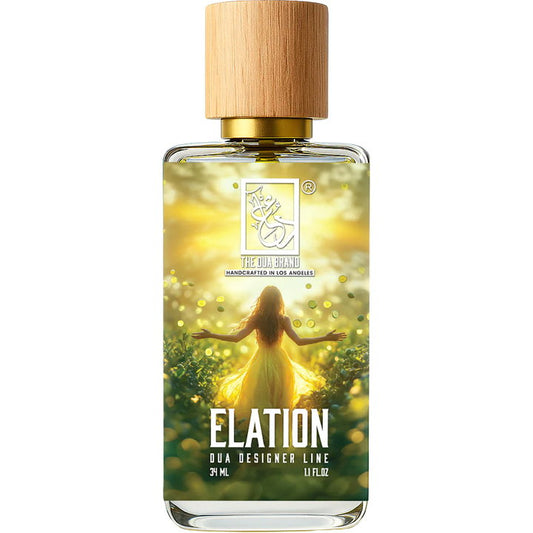 The Dua Brand Elation fragrance bottle