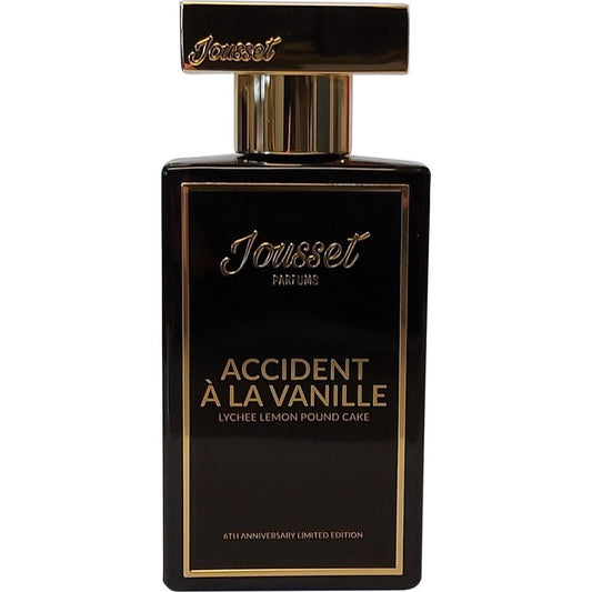Jousset Parfums Accident à la Vanille - Lychee Lemon Pound Cake fragrance bottle