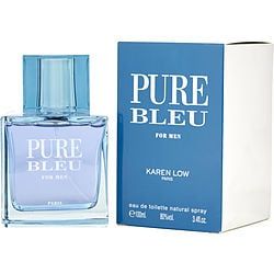 Karen Low Pure Bleu EDT fragrance bottle