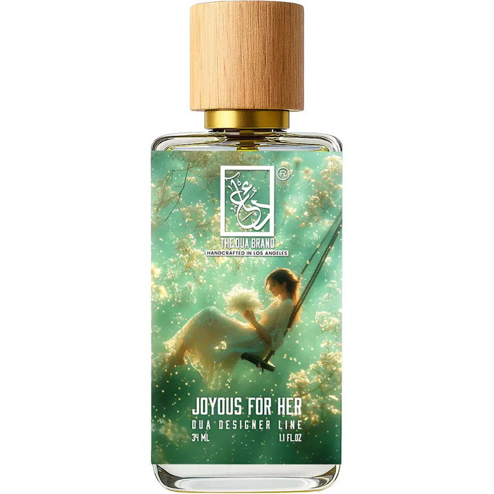 The Dua Brand Joyous for Her fragrance bottle