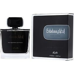 Rasasi Entebaa Pour Homme EDP fragrance bottle