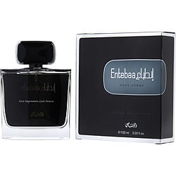Rasasi Entebaa Pour Homme EDP fragrance bottle