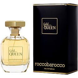 Rocco Barocco Gold Queen EDP fragrance bottle