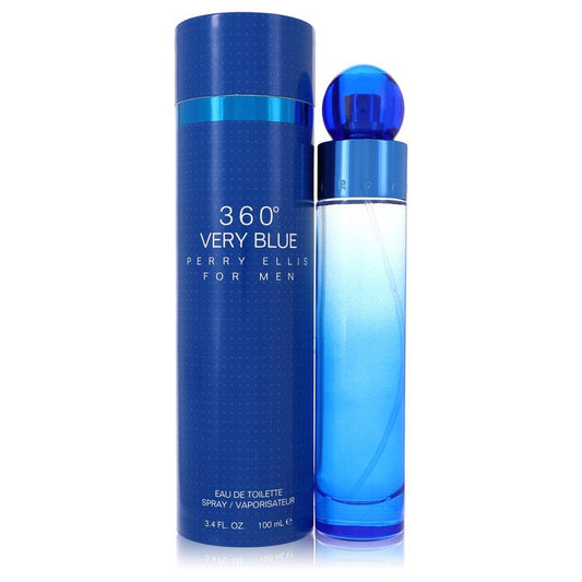 360 Very Blue EDT fragrance bottle