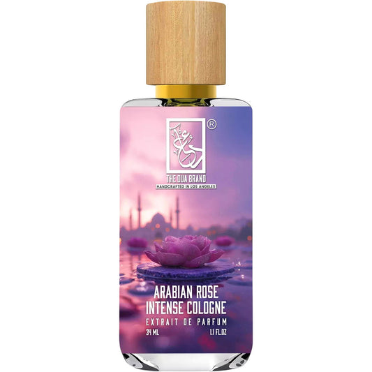 The Dua Brand Arabian Rose Intense Cologne fragrance bottle