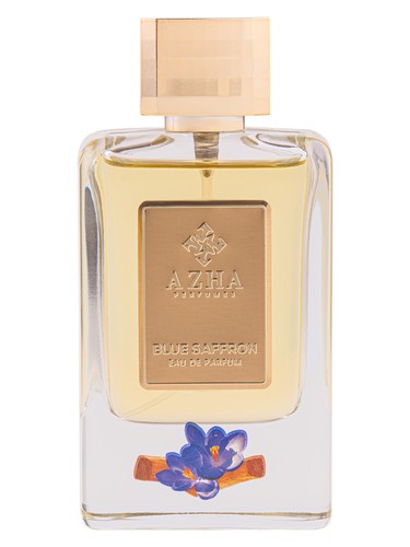 Azha Perfumes Blue Saffron fragrance bottle
