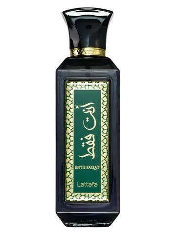 Lattafa Perfumes Ente Faqat fragrance bottle