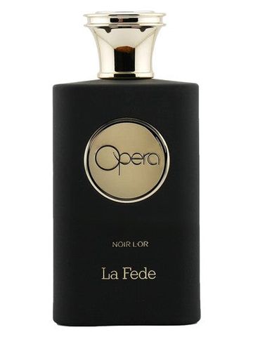 Khadlaj Perfumes La Fede Opera Noir L'Or fragrance bottle