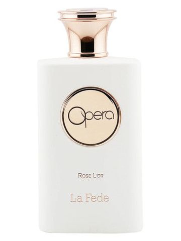 Khadlaj Perfumes La Fede Opera Rose L'Or fragrance bottle