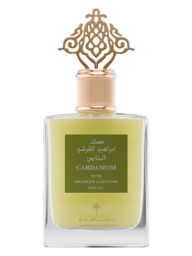 Ibraheem AlQurashi Cardamom Musk fragrance bottle