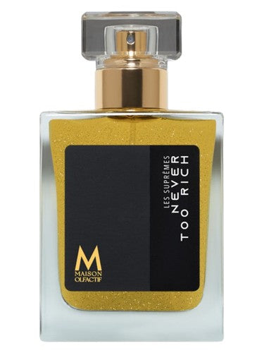 MAISON OLFACTIF Never Too Rich fragrance bottle