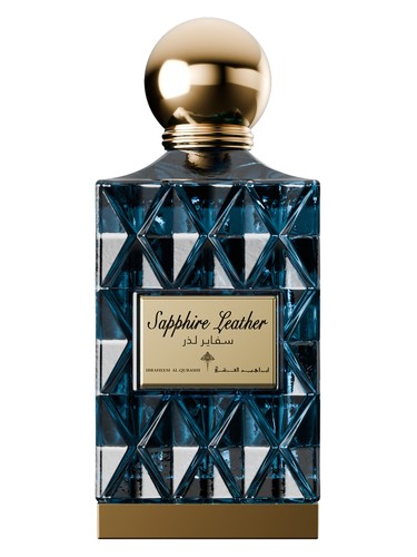 Ibraheem AlQurashi Sapphire Leather fragrance bottle