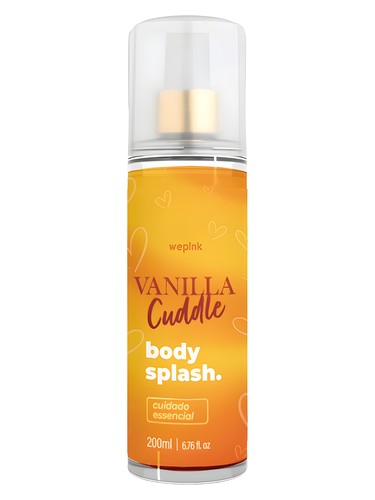We Pink Vanilla Cuddle fragrance bottle
