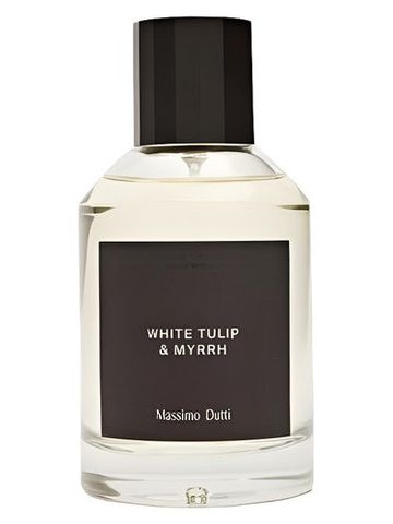 Massimo Dutti White Tulip & Myrrh fragrance bottle
