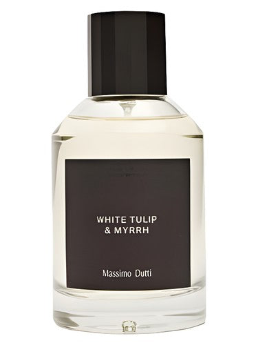 Massimo Dutti White Tulip & Myrrh fragrance bottle