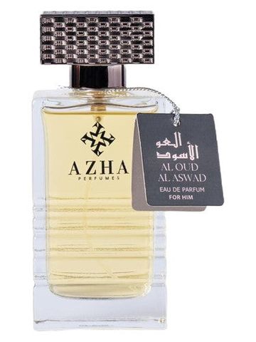 Azha Perfumes Al Oud Al Aswad fragrance bottle