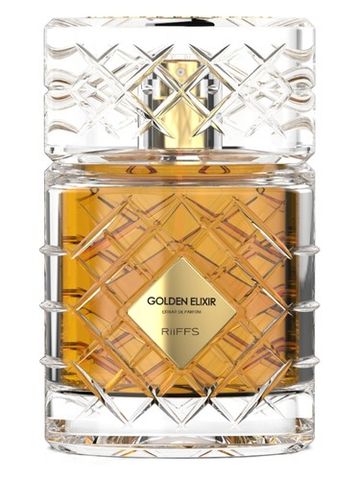 Riiffs Perfumes Golden Elixir fragrance bottle
