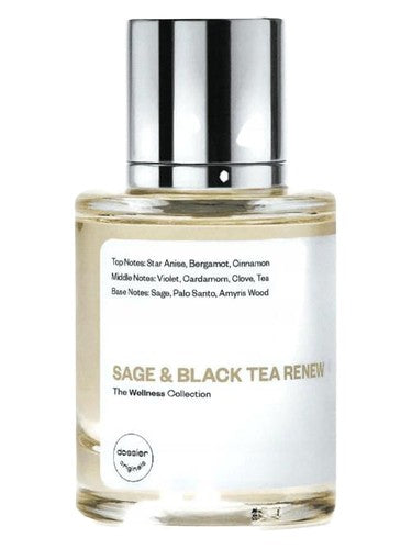 Dossier Sage & Black Tea Renew fragrance bottle