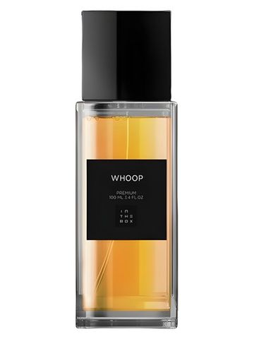 In The Box Whoop fragrance bottle