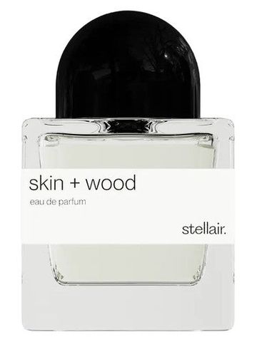 Stellair Perfumes Skin + Wood fragrance bottle