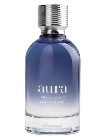 Rasasi Aura Feels Right fragrance bottle