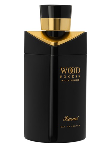 Rasasi Wood Excess Pour Femme fragrance bottle