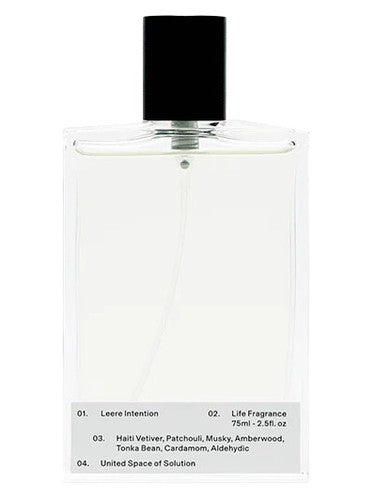 United Space of Solution Leere Intention fragrance bottle