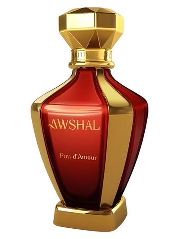 Awshal Fou d'Amour fragrance bottle